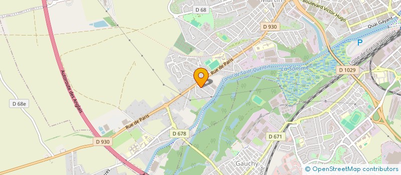 localisation de l'entreprise AMA à SAINT-QUENTIN