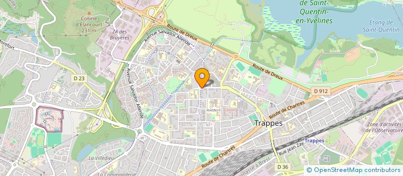 localisation de l'entreprise AMA  TRAPPES