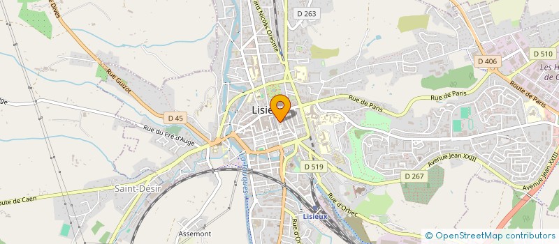 localisation de l'entreprise AMA  FAUGUERNON