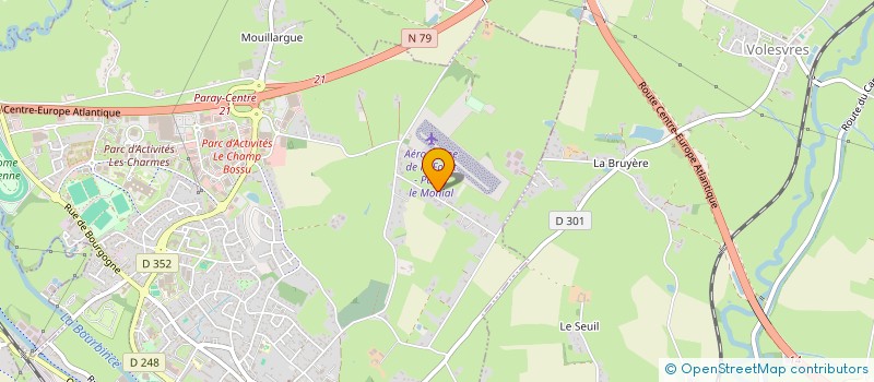 localisation de l'entreprise AMA  PARAY LE MONIAL