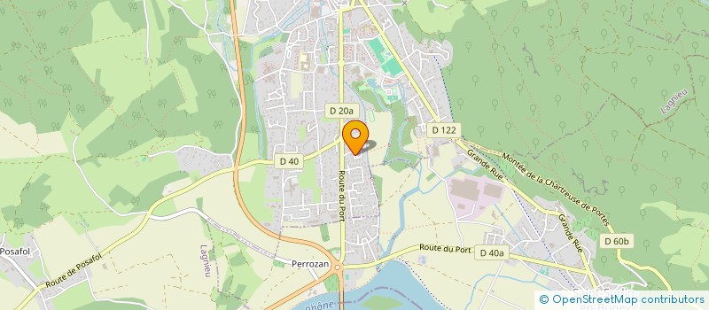 localisation de l'entreprise AMA à LAGNIEU