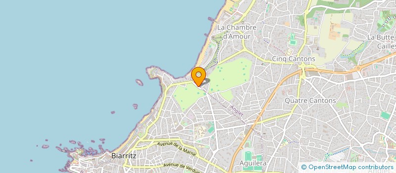 localisation de l'entreprise AMA à BIARRITZ