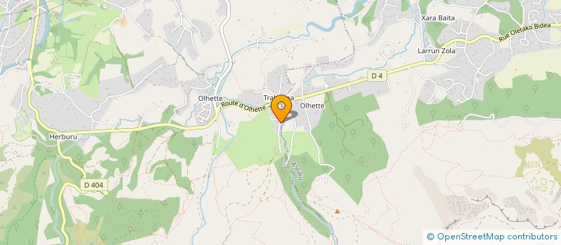 localisation de l'entreprise AMA à URRUGNE