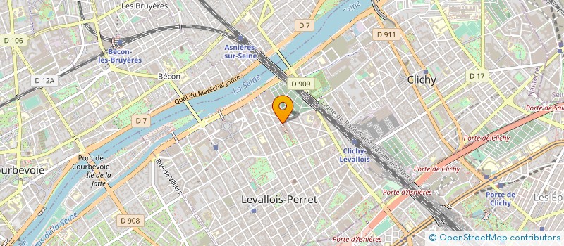 localisation de l'entreprise AMA à LEVALLOIS-PERRET