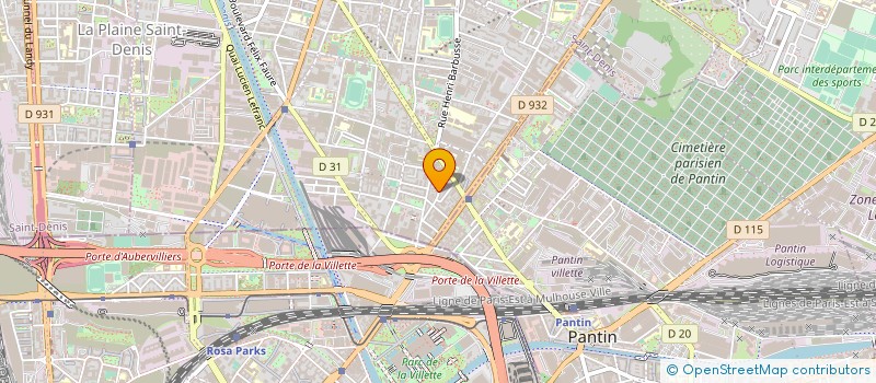 localisation de l'entreprise AMA BAT+  L'ILE-SAINT-DENIS