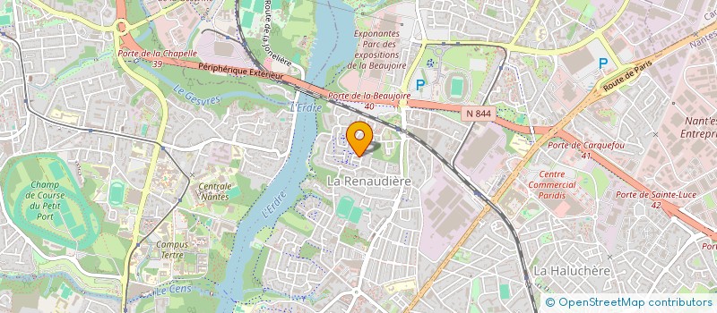 localisation de l'entreprise AMA CAFE  NANTES