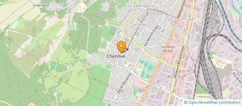 localisation de l'entreprise AMA CARRELAGE  CHENOVE