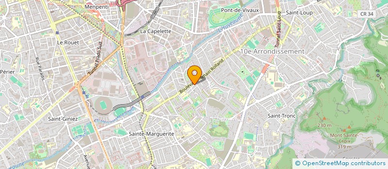 localisation de l'entreprise AMA CARS à MARSEILLE