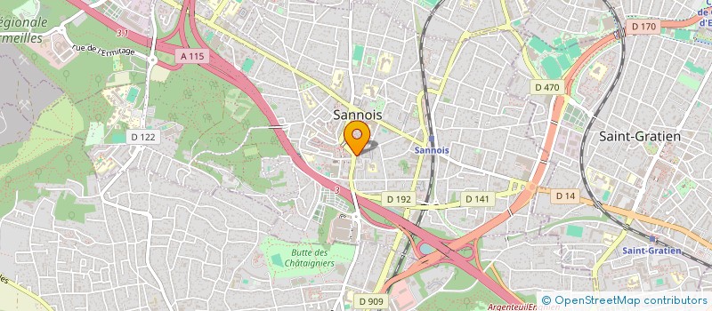 localisation de l'entreprise AMA CONSEILS à SANNOIS