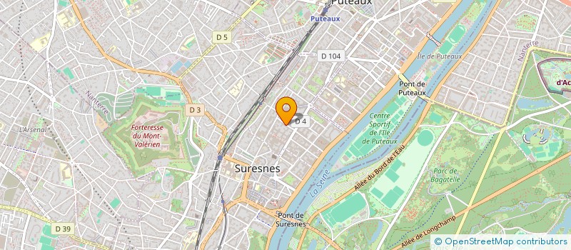 localisation de l'entreprise AMA CONSULTING à SURESNES