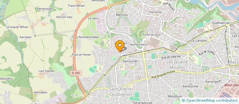 localisation de l'entreprise AMA COURSE à BREST