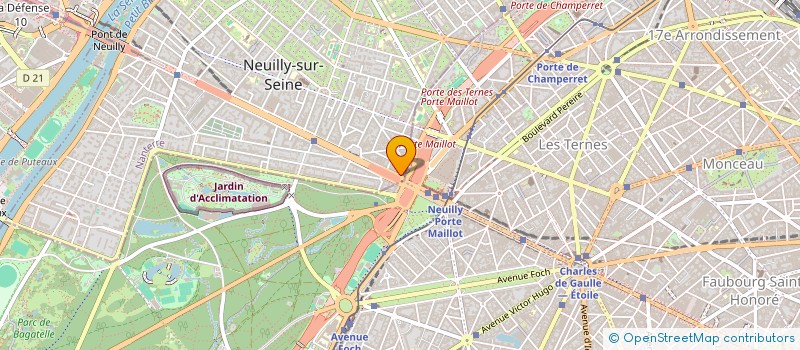 localisation de l'entreprise AMA CREIL  NEUILLY-SUR-SEINE