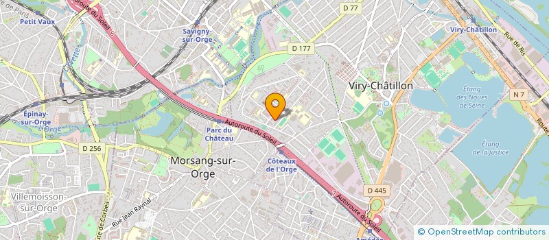 localisation de l'entreprise AMA DRIVE à EVRY-COURCOURONNES