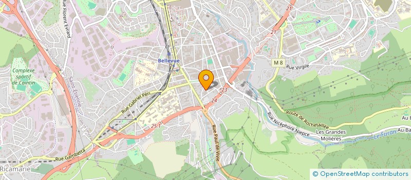 localisation de l'entreprise AMA EVENT  SAINT-ETIENNE