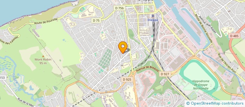 localisation de l'entreprise AMA-FOOD à DIEPPE