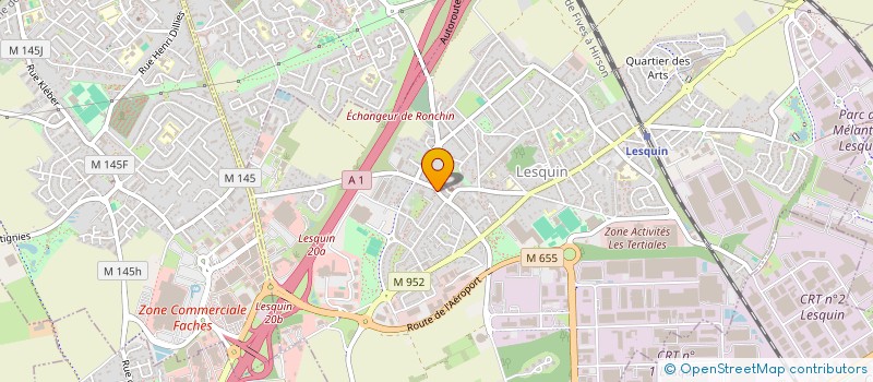 localisation de l'entreprise AMA IMMO à LESQUIN