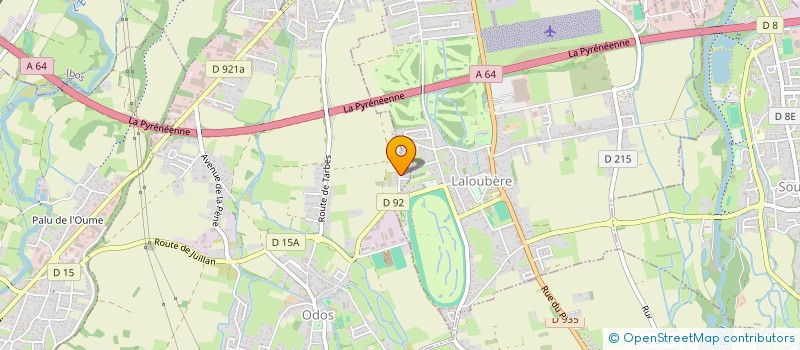 localisation de l'entreprise AMA-LUR  ODOS