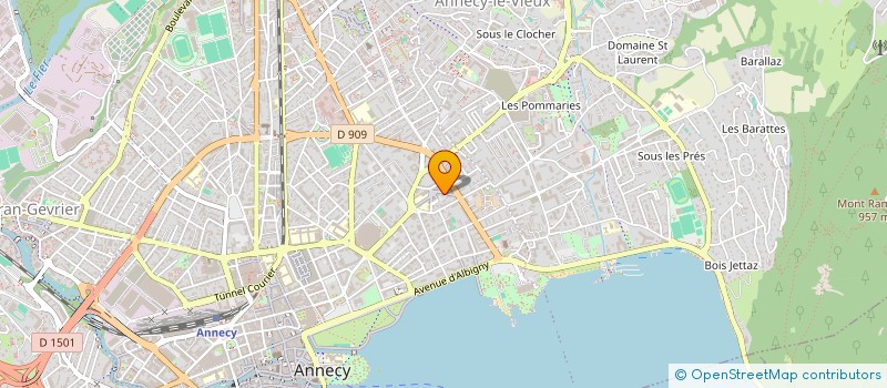 localisation de l'entreprise AMA MOE à ANNECY