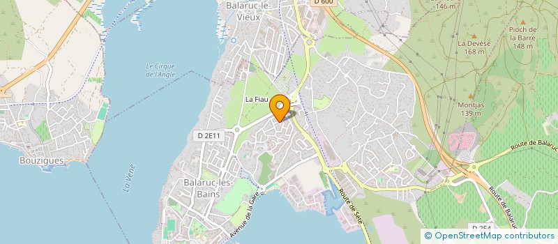 localisation de l'entreprise AMA MONDE MINERAL  BALARUC-LES-BAINS