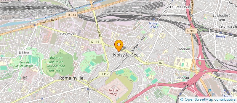 localisation de l'entreprise AMA NOISY à NOISY-LE-SEC