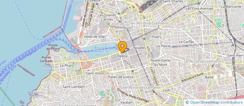 localisation de l'entreprise AMA PUB à MARSEILLE