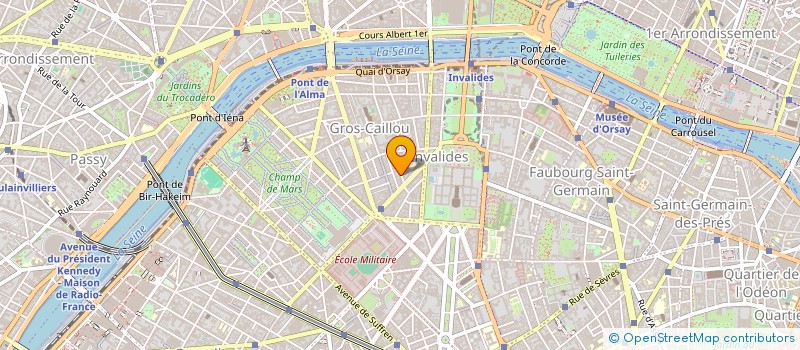 localisation de l'entreprise AMA-RE à PARIS
