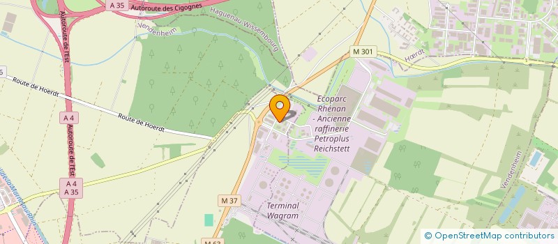 localisation de l'entreprise AMA SANTE à REICHSTETT