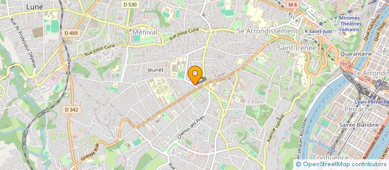 localisation de l'entreprise AMA SCI à LYON