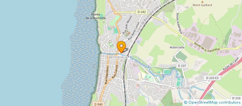 localisation de l'entreprise AMA SEMEA  WIMEREUX