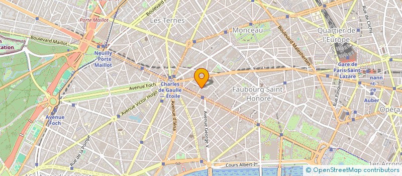 localisation de l'entreprise AMA SERVICES à PARIS