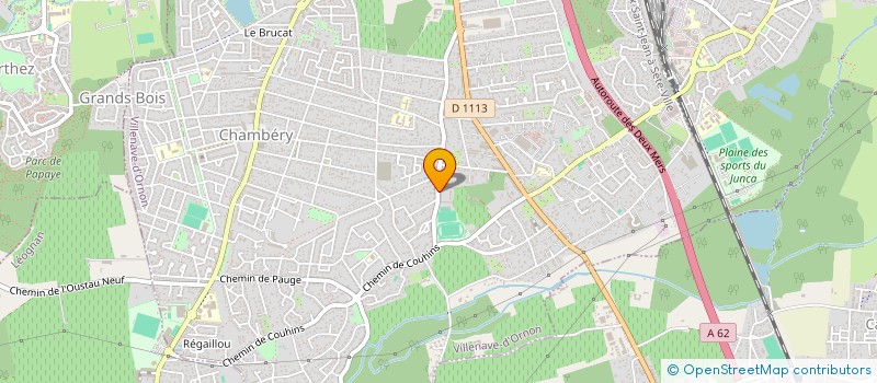 localisation de l'entreprise AMA SOLAIRE  VILLENAVE-D'ORNON