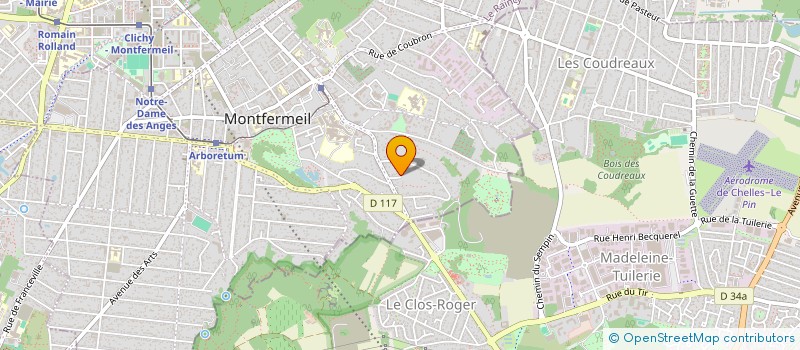 localisation de l'entreprise AMA TAXIS  MONTFERMEIL