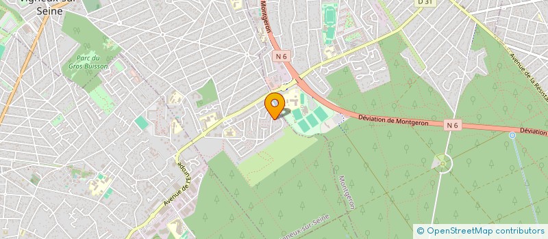 localisation de l'entreprise AMA TELECOM à MONTREUIL