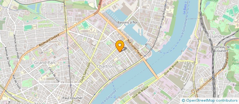 localisation de l'entreprise AMA.TP  BORDEAUX