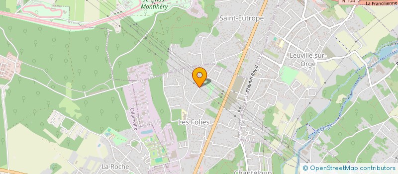 localisation de l'entreprise AMA TRANSPORTS INTERNATIONAUX  SAINT-GERMAIN-LES-ARPAJON