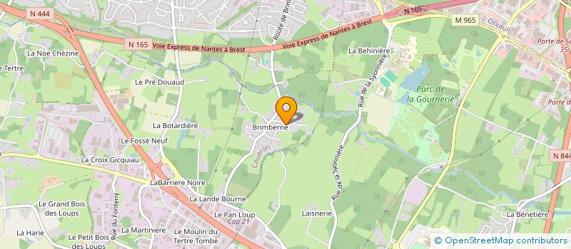 localisation de l'entreprise AMA UTOPIE à COUERON
