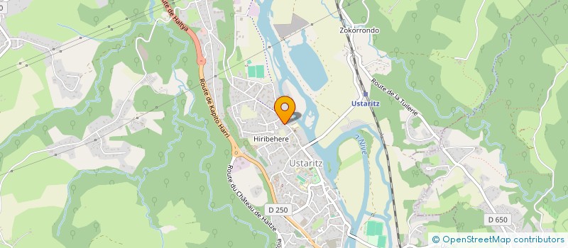 localisation de l'entreprise AMA'VENTURE  USTARITZ