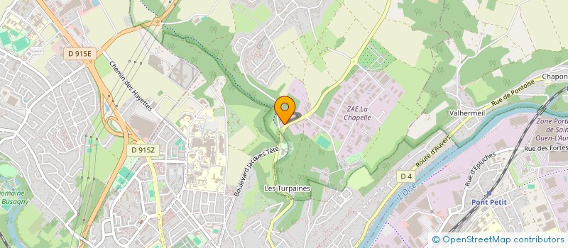 localisation de l'entreprise AMA2 RENT  ENNERY