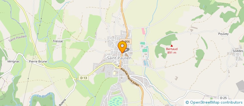 localisation de l'entreprise AMA4L  SAINT-PAULIEN