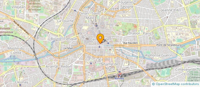 localisation de l'entreprise AMAAR à RENNES
