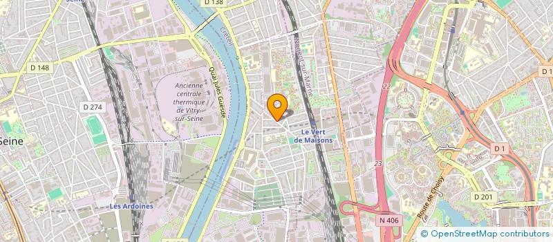 localisation de l'entreprise AMABAR CONSEILS ET SERVICES à ALFORTVILLE