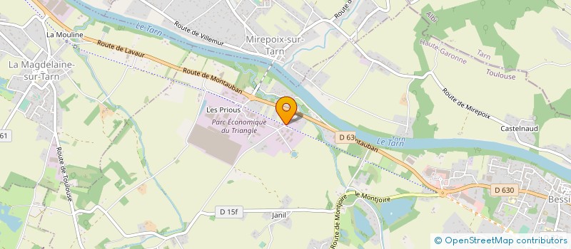 localisation de l'entreprise AMABATILUX 7 à BESSIERES