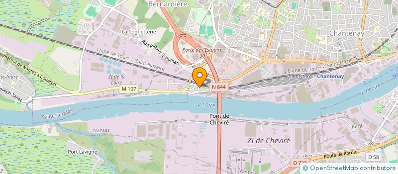 localisation de l'entreprise AMABELLE à NANTES