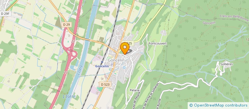 localisation de l'entreprise AMABILE  GONCELIN