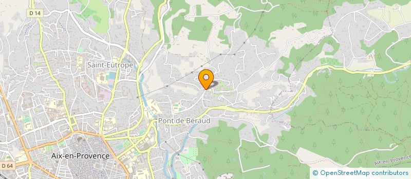 localisation de l'entreprise AMABO  AIX EN PROVENCE