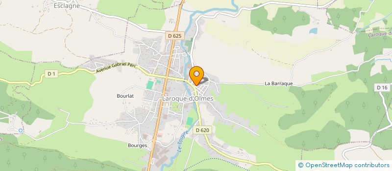 localisation de l'entreprise AMAC à LAROQUE-D'OLMES