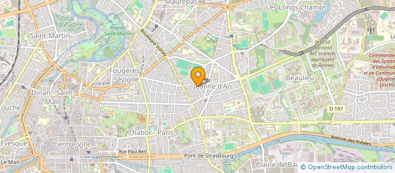 localisation de l'entreprise AMAC  THORIGNE-FOUILLARD