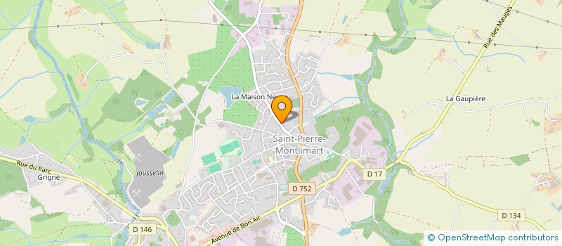 localisation de l'entreprise AMAC  MAUGES-SUR-LOIRE