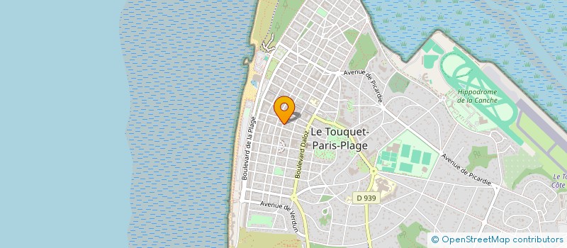 localisation de l'entreprise AMAC à LE TOUQUET-PARIS-PLAGE