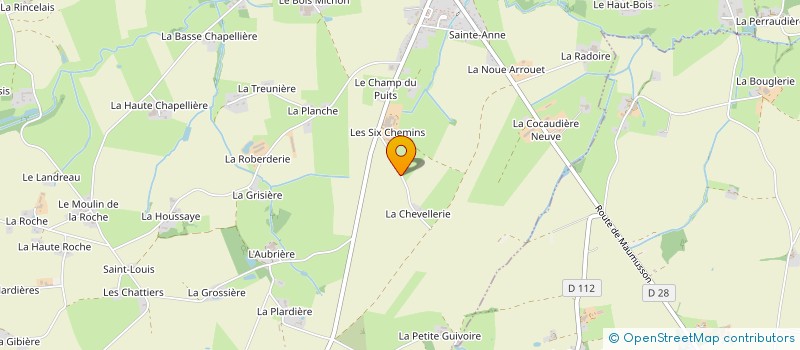 localisation de l'entreprise AMAC  VALLONS-DE-L'ERDRE